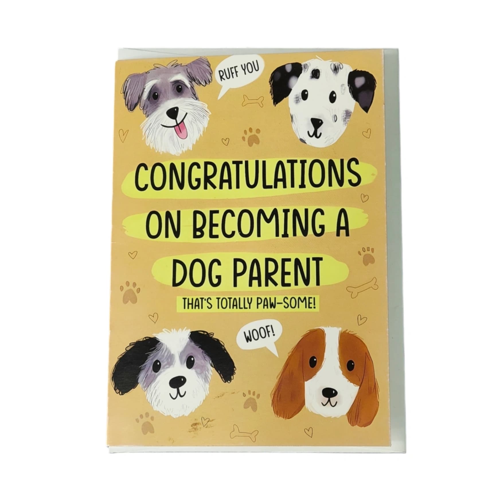 Totally Paw-some Dog Parent Card