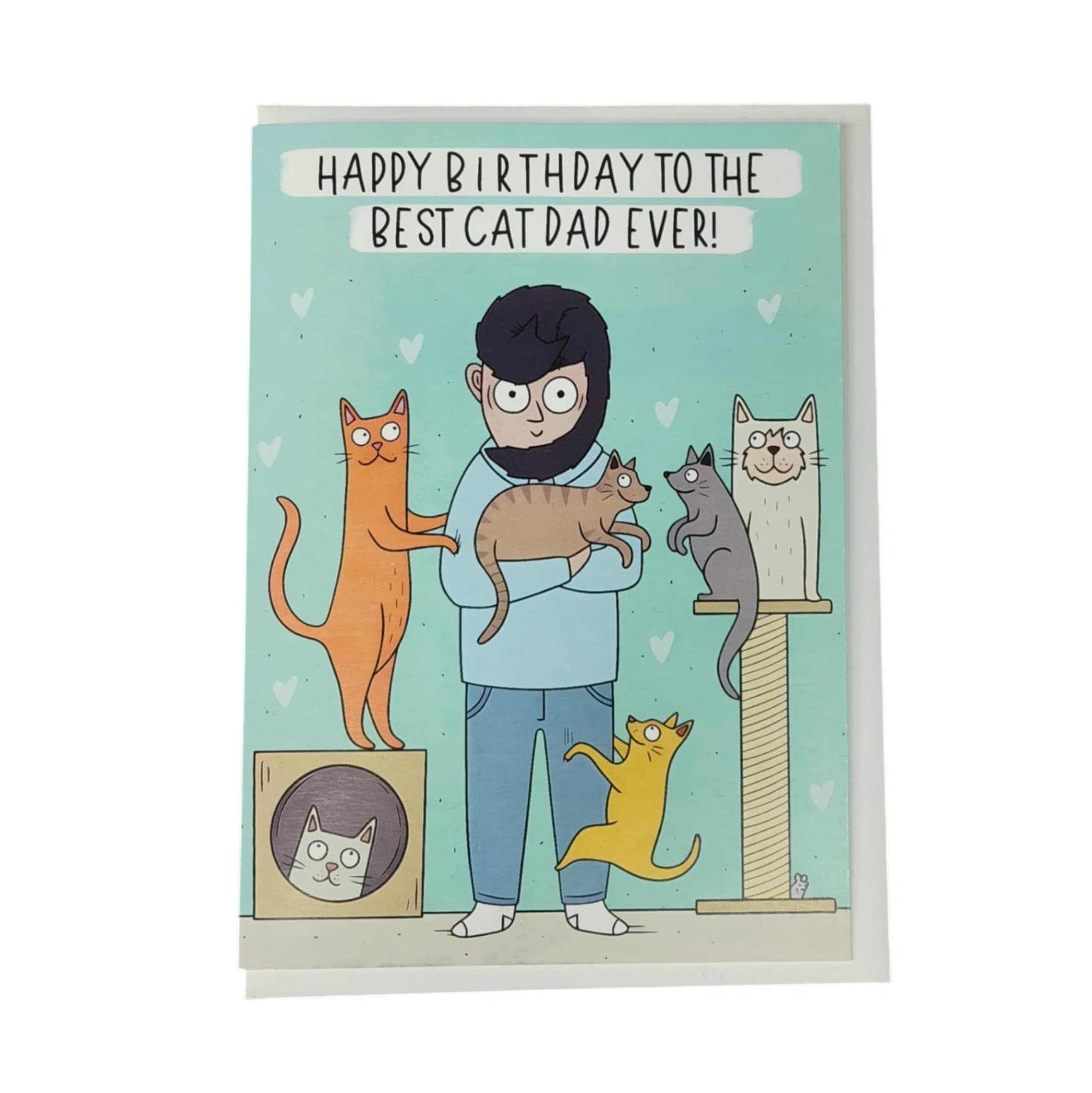 Ultimate Cat Dad Birthday Card