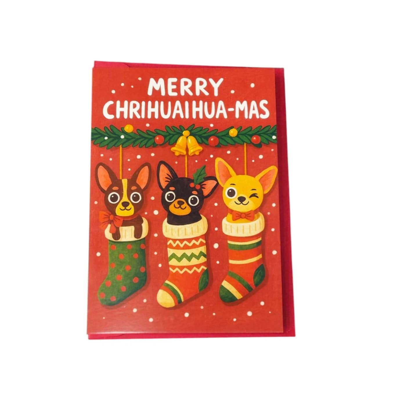 "Chrihuaihua-mas" Holiday Card