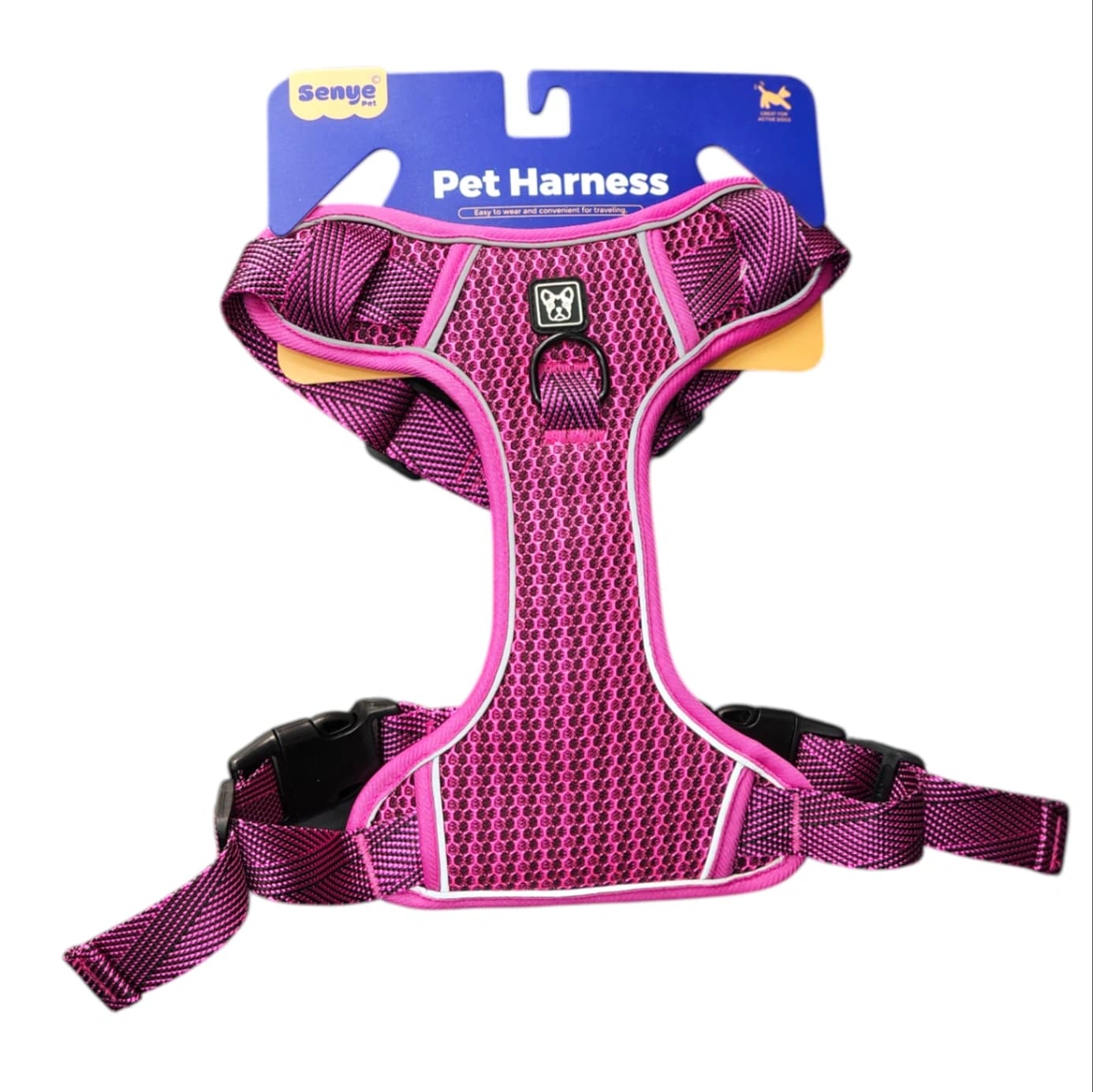 Mesh Harness - Pink / M